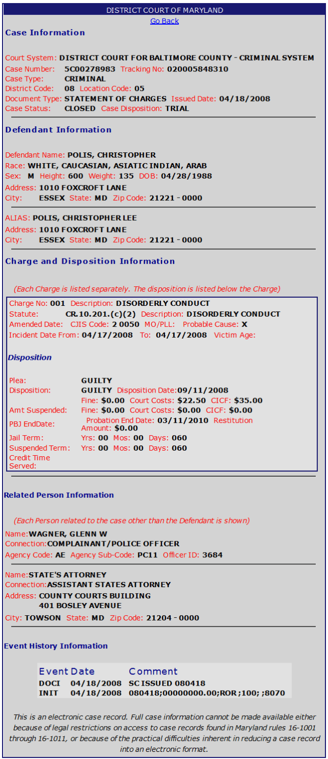 Case Information_1303560481481