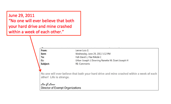 Lois Lerner Email