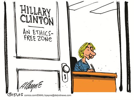 Clinton ethics free zone