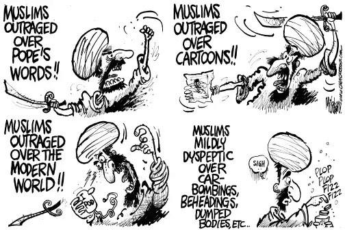 outraged muslims